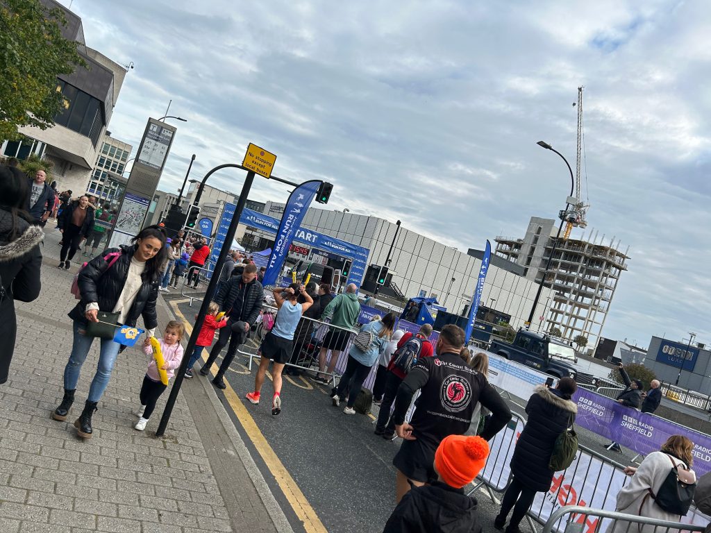 Sheffield Half Marathon Start 